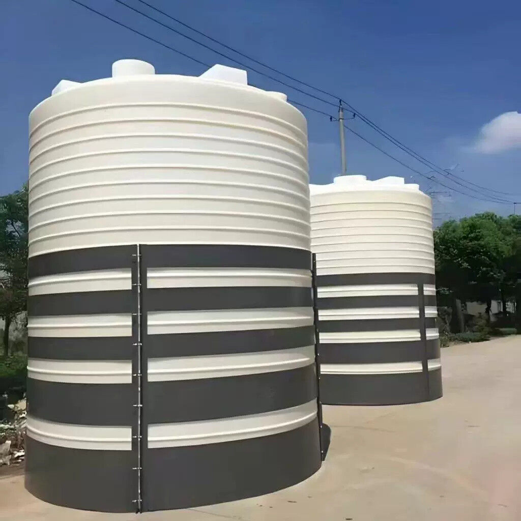 加厚pe塑料水塔牛筋胶桶储水罐10吨带盖储水桶竖式户外食品级