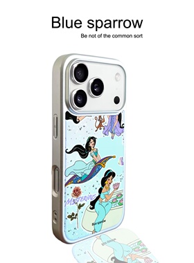 可爱奔跑小黑猫适用iPhone17手机壳苹果17promax新款17pro刀锋菲林16/16pro女15/14卡通14pro防摔15pm时尚13