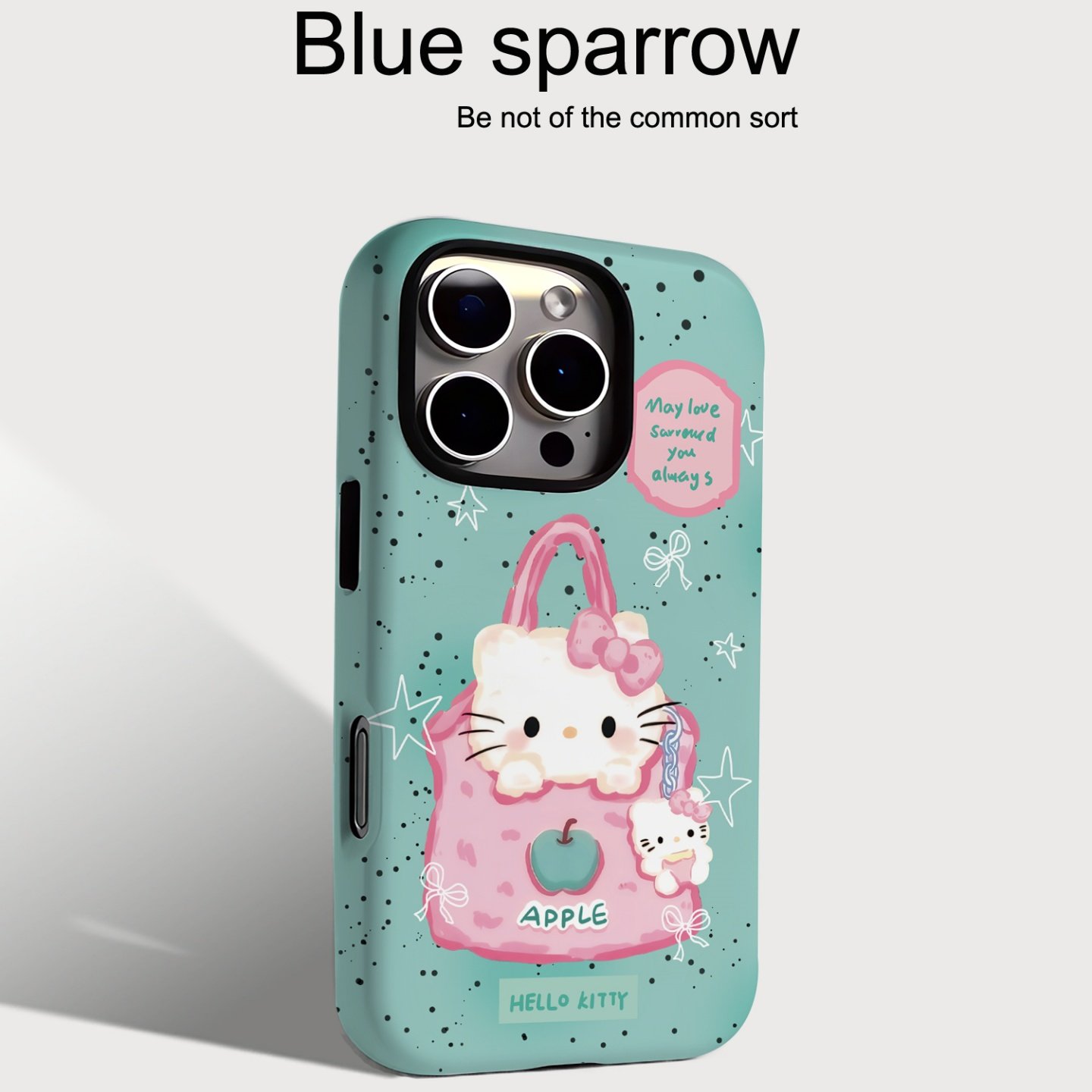 青苹果袋子KT猫适用iPhone17手机壳苹果17promax二合一菲林16/15pro女15卡通14pro防摔15pm华为mate80小米17,3C数码配件,手机保护套/壳,淘宝优惠券,粉丝福利购,淘宝优惠卷