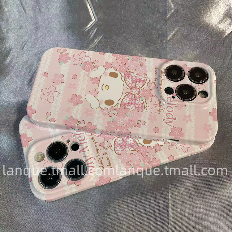 甜美樱花美乐蒂菲林壳