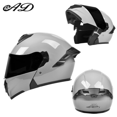 AD时尚揭面盔四季通用