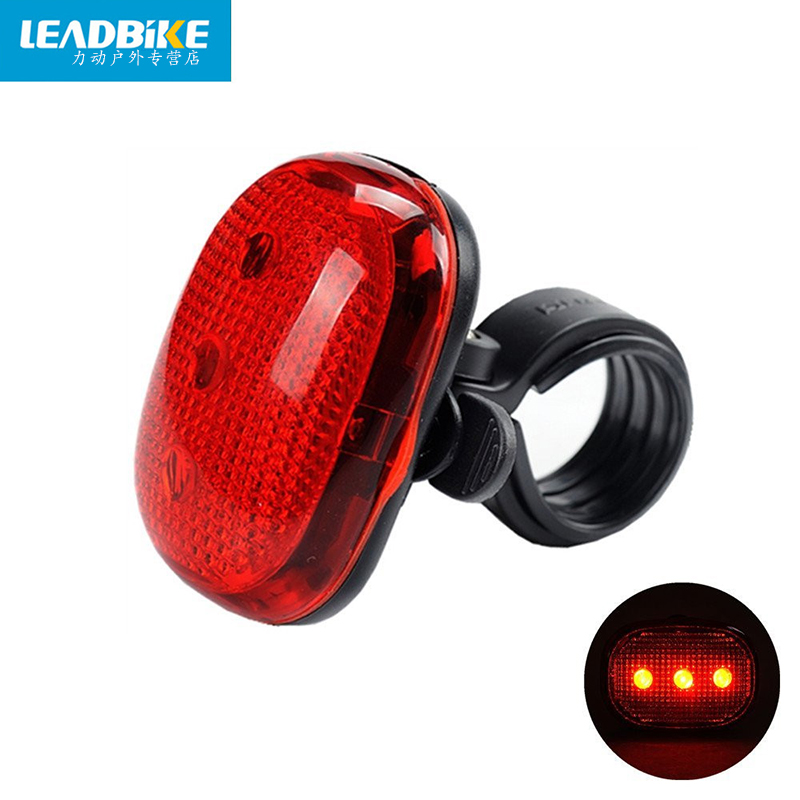 LeadBike/印象骑行山地自行车尾灯智能led夜骑闪烁警示装饰灯装备