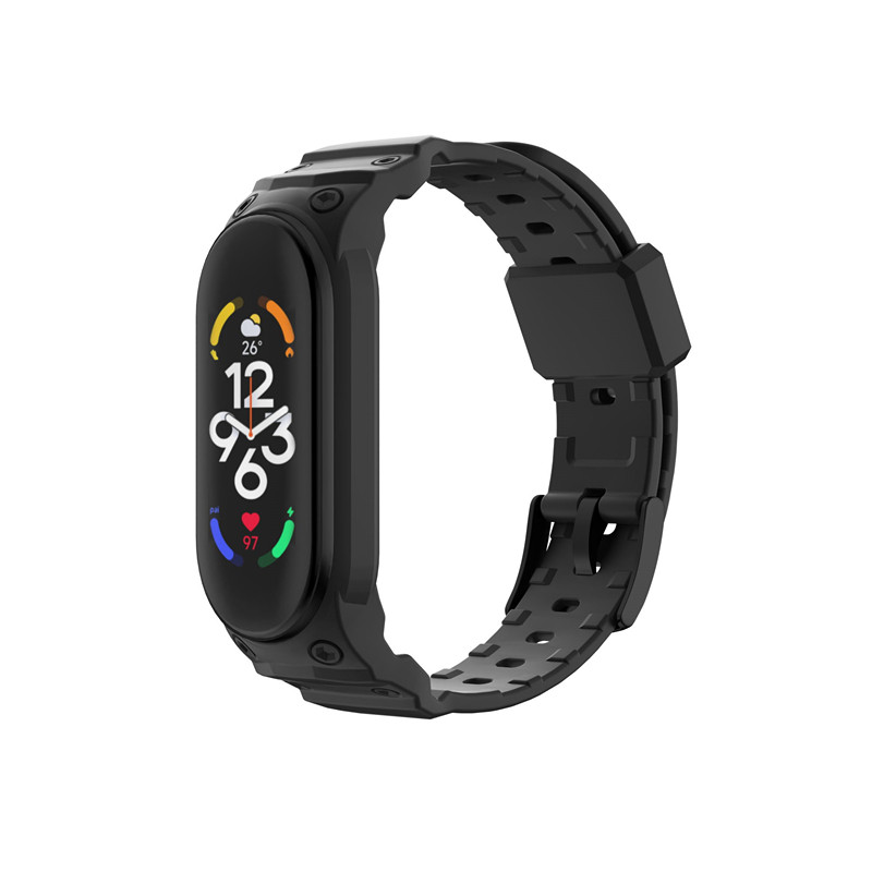 SUITABLE FOR MI BAND 8 9 TRANSPARENT GLACIER SILICONE STRAP MI BAND 3 4 5 67 GENERATION ALL-IN-ONE UNIVERSAL WRISTBAND