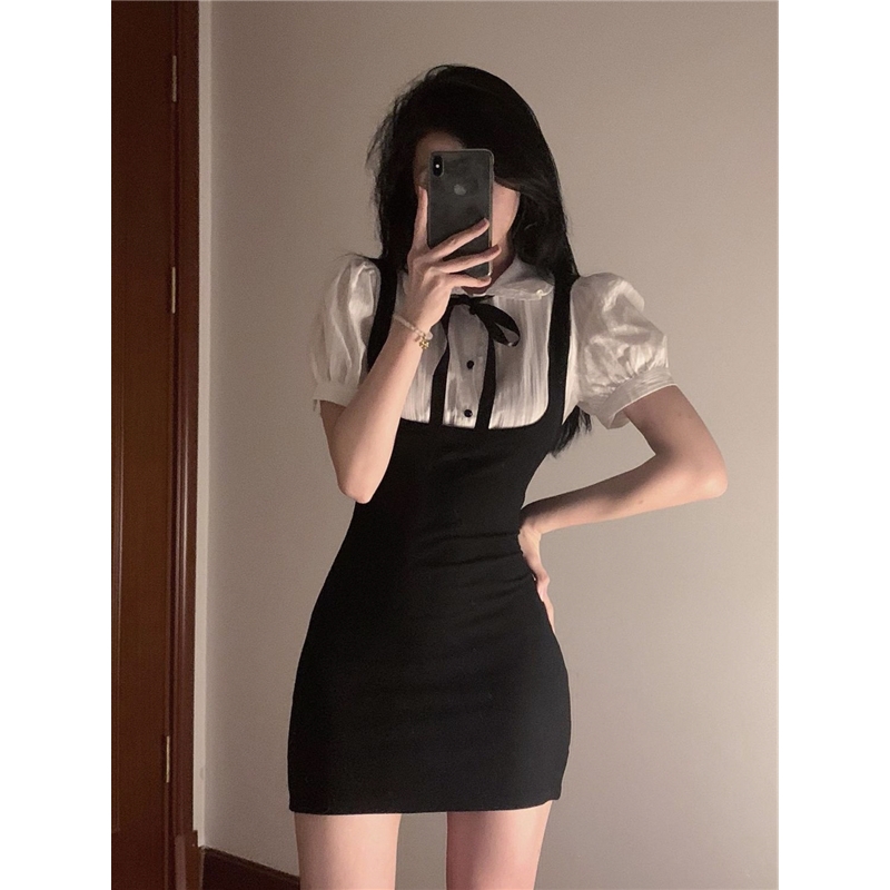 夏季新款气质两色超高A字版短裤