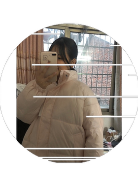 宽松学生棉衣棉服女外套潮棉袄
