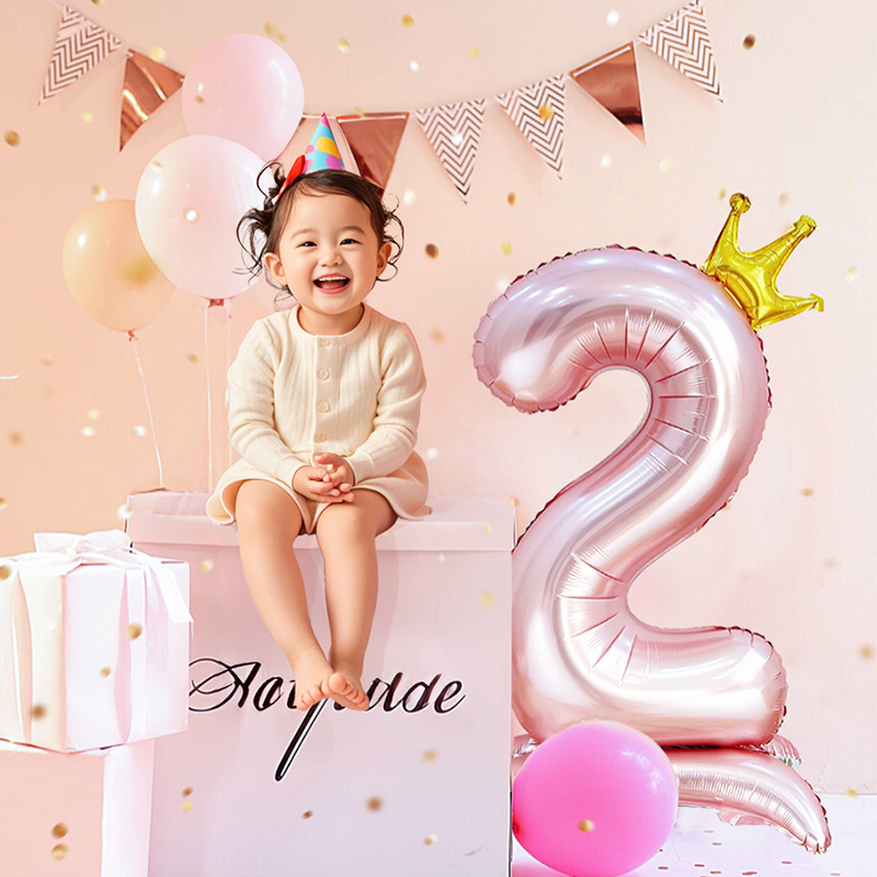 铝膜周岁生日派对新款