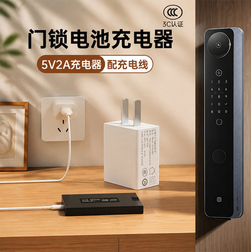 【智能门锁】电池专用充电器