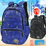 Disney schoolbag trường tiểu học nam 3-6 lớp ba bốn năm sáu nam 6-12 tuổi trẻ ba lô Túi Mickey - Túi bé / Ba lô / Hành lý