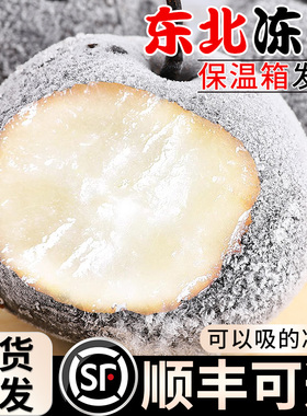 冻梨东北特产梨子大黑梨当季整箱延边苹果梨花盖梨冻秋梨新鲜水果