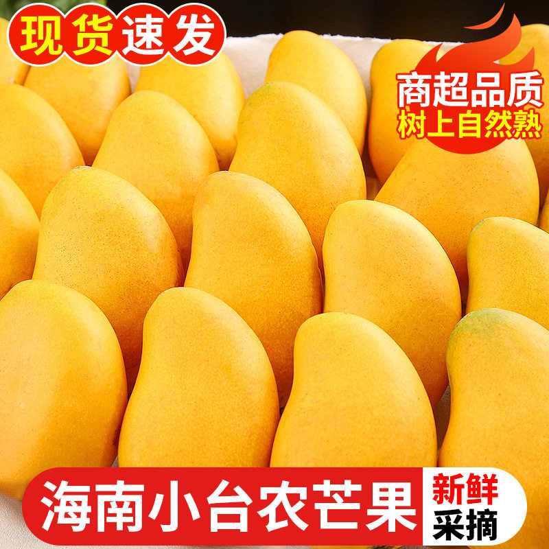 【海南小台农芒】现摘树上自然熟