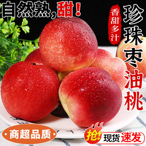 果园现摘！正宗珍珠枣油桃！脆甜
