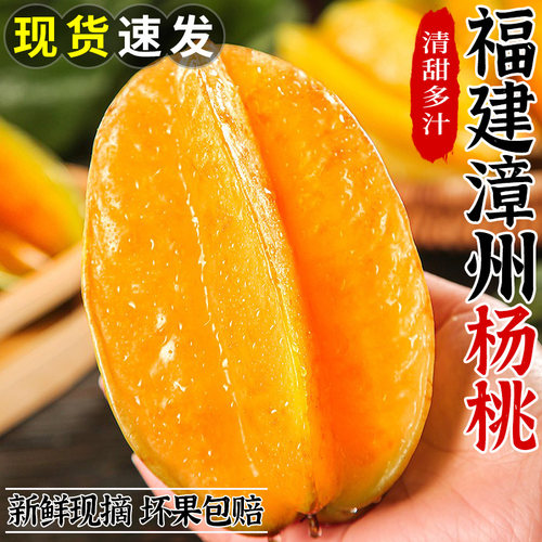 新鲜现摘！福建漳州杨桃！香甜