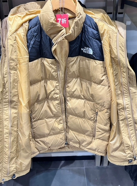 TheNorthFace北面男士户外防水透汽连帽三合一羽绒服冲锋衣81QS