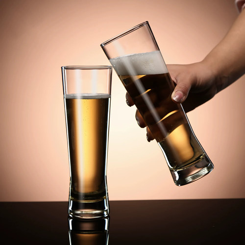 Libbey利比收腰玻璃杯精酿啤酒杯