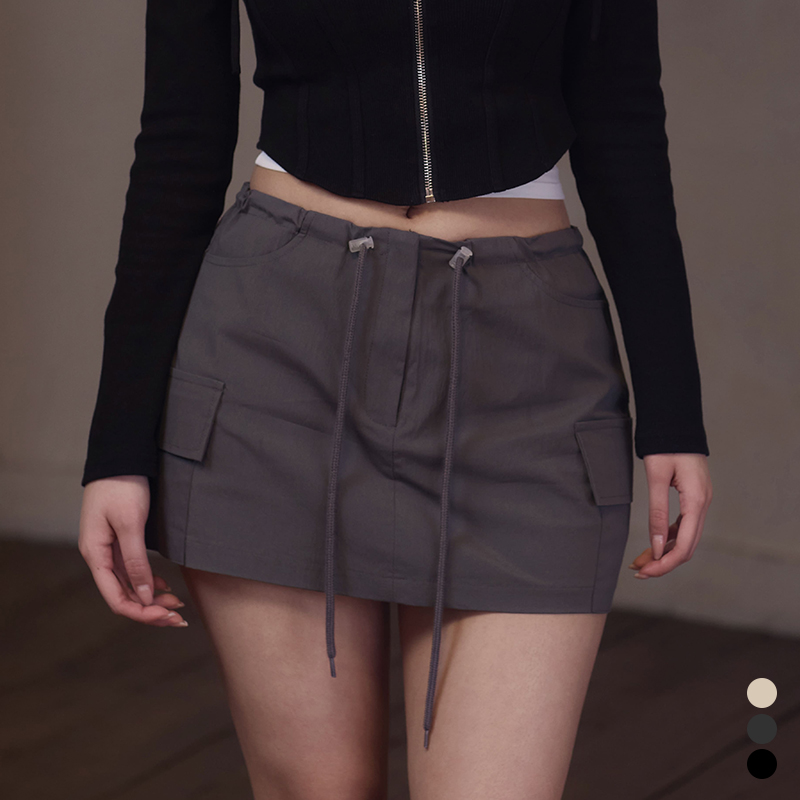 显腿休闲2025年春季A字裙