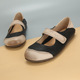 新款 浅口单鞋 真皮大码 2025春季 女鞋 41到43玛丽珍鞋 平底软底妈妈鞋
