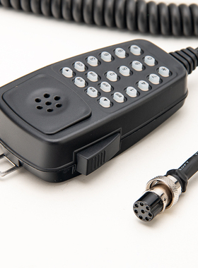 富海MF-18船用渔用对讲机电台话筒手咪传呼机配件手柄话把送话器