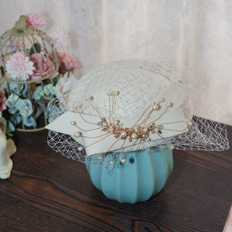 法式羊毛小礼帽汉服超仙新娘森系网红头饰古风摄影写真配饰,服饰配件/皮带/帽子/围巾,新娘头饰,淘宝优惠券,粉丝福利购,淘宝优惠卷