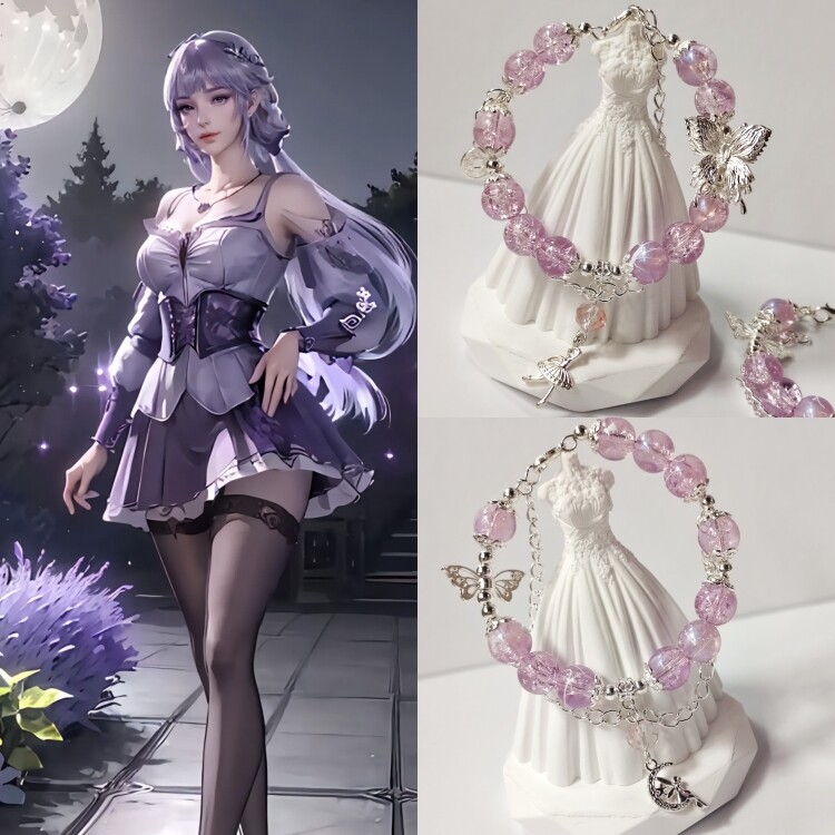 【斗罗大陆|马红俊白沉香】衍生手链闪光情侣闺蜜琉璃印象手串