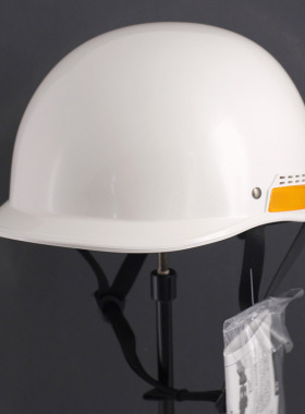 出口日本瑕疵成人男女士骑行头盔哈雷太子头盔半盔白色SH大码