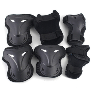 大码 外贸库存清货Y型儿童少年轮滑板运动骑行护具6件套小码 中码