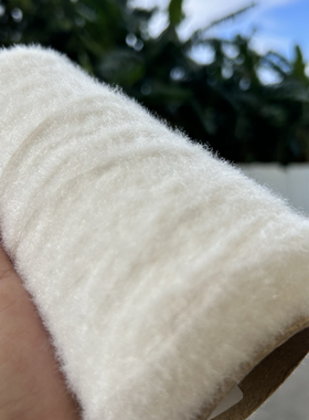 标价250克手工棒针暖和白色6股牛奶慕斯云朵棉特色线diy围巾材料