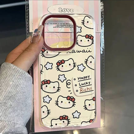 kt猫台历适用苹果16/17pro手机壳华为mate60超薄p50荣耀100红米note11女OPPOreno13/9/8小米14/vivos12/s15套