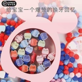 Сувенирная коробка для молочных зубов для мальчиков и девочек, коробка для хранения