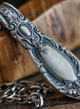 吊坠纯银欧洲古董