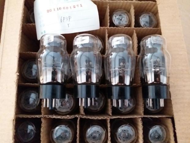 全新配对 原盒同年月日曙光6P3P电子管 J级 代kt88 el34 6L6 5881