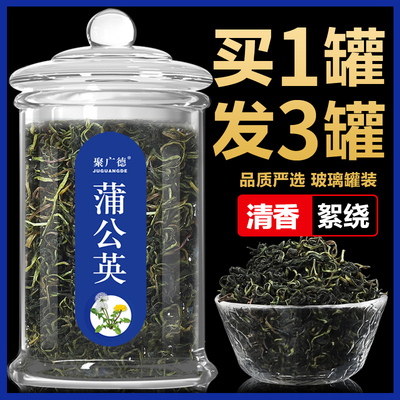蒲公英茶正品特级野生蒲公英根婆婆丁通新鲜干货乳腺女旗舰店茶叶