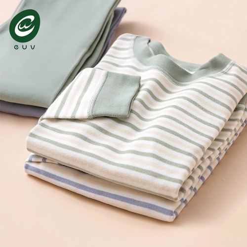 euv男童纯棉内衣儿童秋衣秋裤