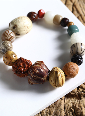 抖音马未都同款十八子菩提手串