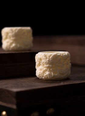 象牙果古风九龙扳指内径21mm