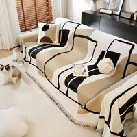 Sofa cover, 2026 new style sofa towel, all-season universal anti-slip sofa cover, one-piece sofa cushion, seat cushion thumbnail 3