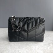 外贸女包出口余单羊皮女式 单肩包真皮时尚 百搭链条包大容量斜跨包