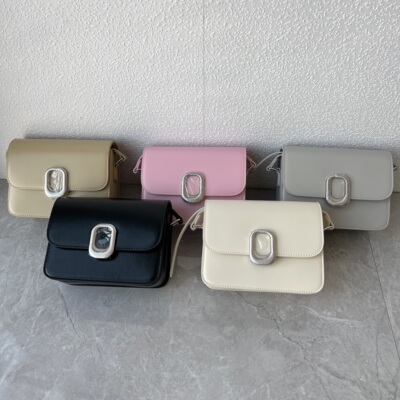 真皮女包小众高级质感小方包时尚百搭单肩包牛皮休闲豆腐斜跨包包