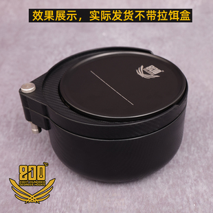 800度彩绘浮水一线磁拉饵盘带磁盘包饵料盒磁盘拉饵盘