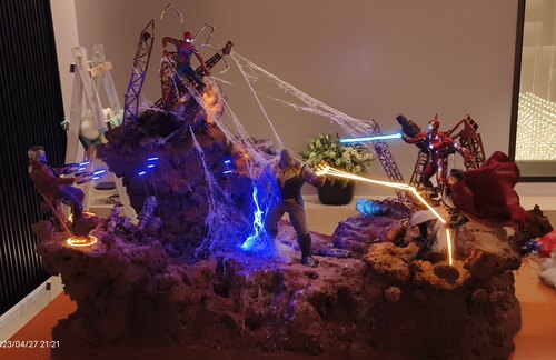 雕像钢铁HotToys复仇者联盟