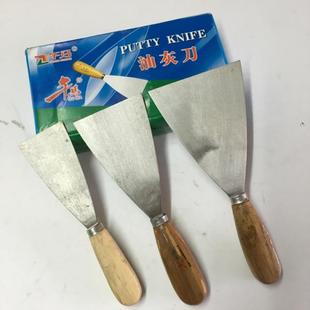 特价批发午马油灰刀批刀铲灰刀小铲刀腻子油墨刮刀调墨刀刮锡刀