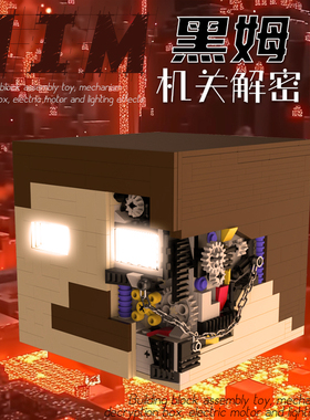 天积10代HIM黑姆机关解密盒解锁拼装积木玩具地狱级难度男孩礼物