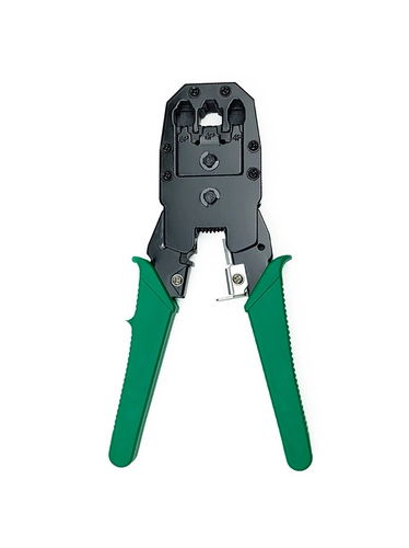 Трехцелевые клещи для сетевых кабелей, кристаллическая головка, клещи для обжима категорий 5E и 6, бытовые разъемы, сетевые инструменты, «три в одном»