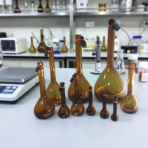 葵花棕色容量瓶A级包过检