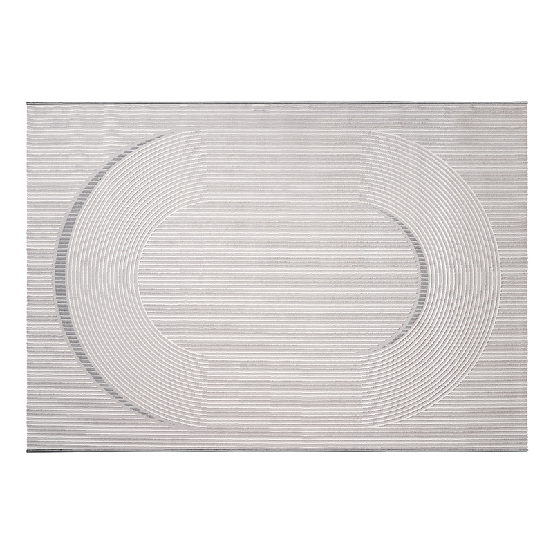 意式极简地毯素色客厅茶几毯侘寂风现代简约卧室满铺高级灰纯色毯