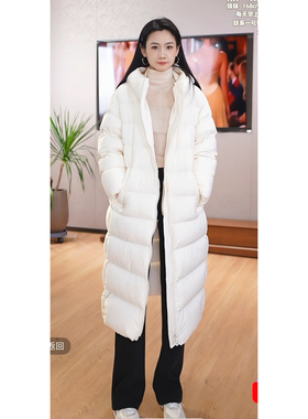 【新宸Xcenn】300g+白鹅绒 零压感90白鹅绒羽绒服女SY0A1209