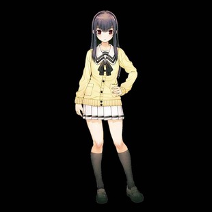 【空之境JK制服】君与彼女与彼女之恋cos服增根美雪向日葵cos服