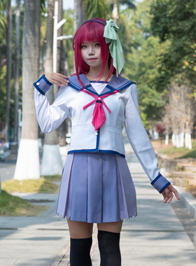 空之境 Angel Beats!天使的心跳cos服 芳冈由依 Cosplay 仲村由理