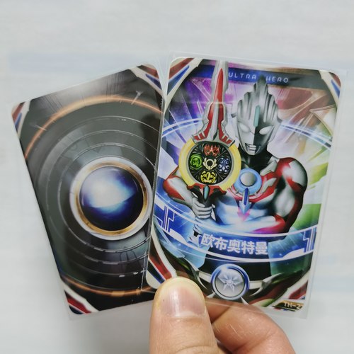 自制卡欧布奥特可联动中文版圆环版DX可联动欧布圆环