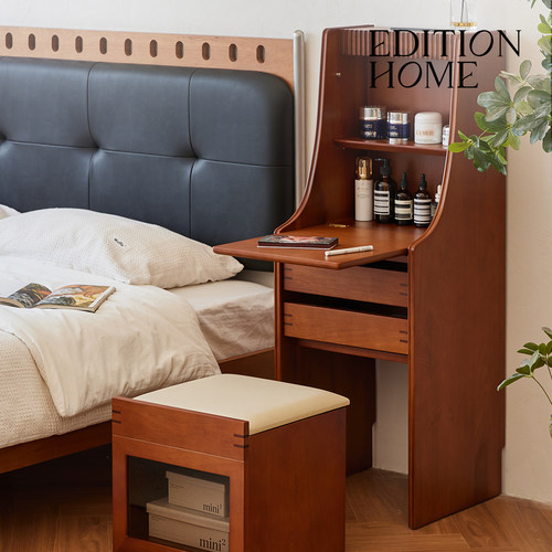 原创设计床头柜梳妆台书桌一体