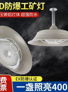 led防爆灯工矿灯厂房车间仓库吊灯防水防腐吸顶三防灯200W